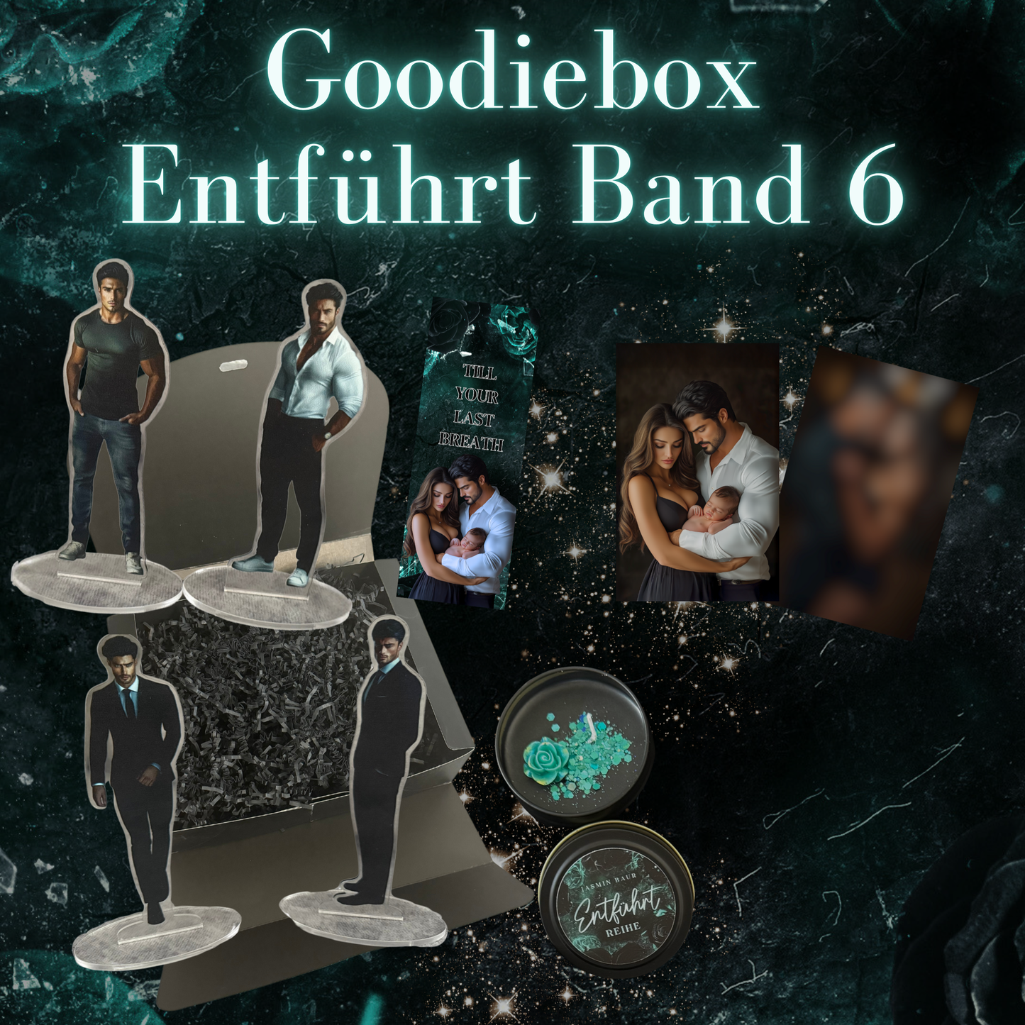 Goodiebox Entführt Band 6 ACHTUNG! Alle Acrylaufsteller sind mit einer Schutzfolie versehen. Bitte vor Gebrauch die Folie abziehen – so ist die Oberfläche frei von Kratzern.