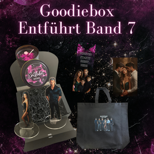 Goodiebox Entführt Band 7 ACHTUNG! Alle Acrylaufsteller sind mit einer Schutzfolie versehen. Bitte vor Gebrauch die Folie abziehen – so ist die Oberfläche frei von Kratzern. (Kopie)