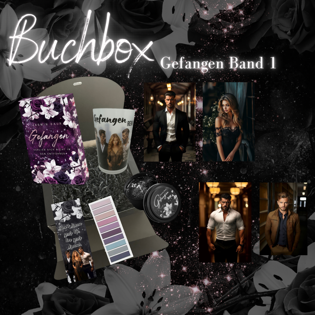 Buchbox Gefangen Band 1 mit FS