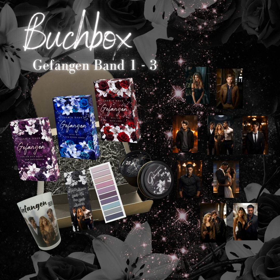 Buchbox Gefangen Band 1 -3 mit FS