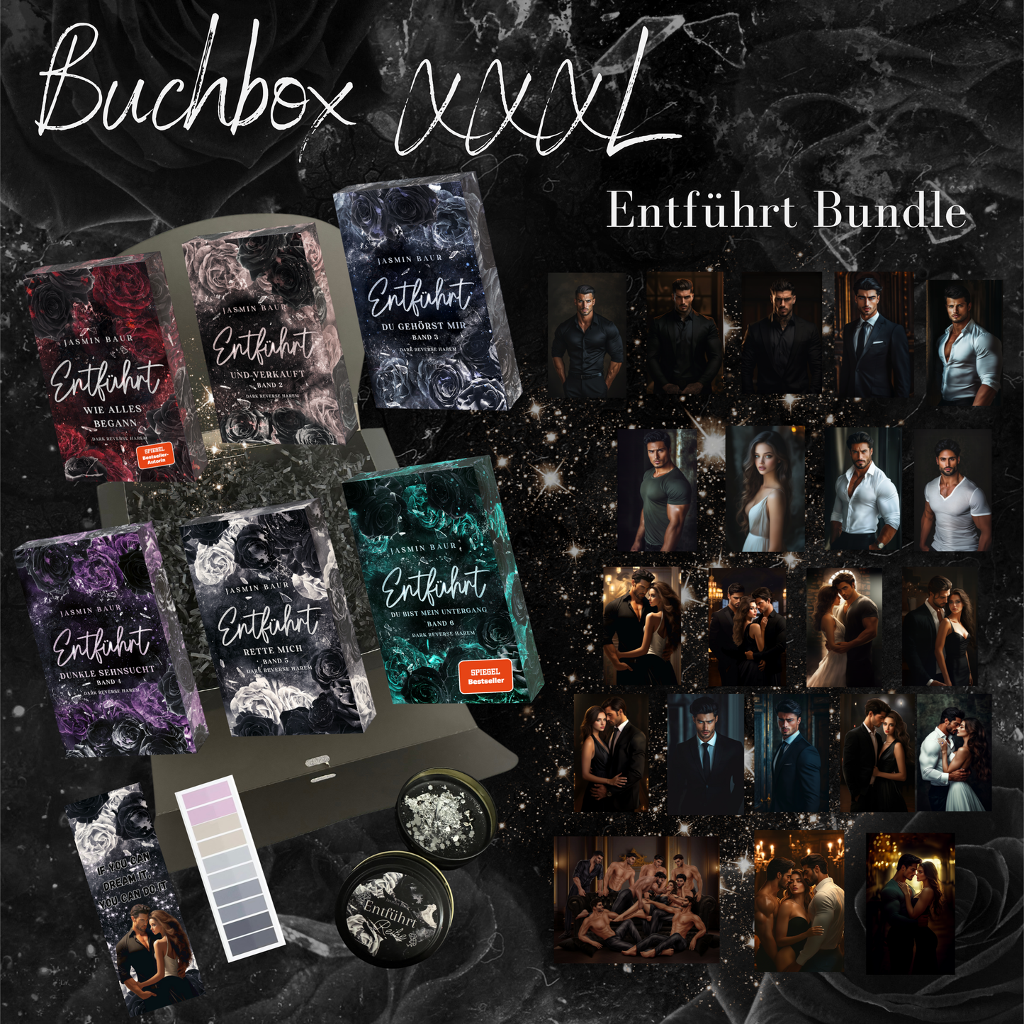 Buchbox XXXL Entführt Band 1- 6 mit FS